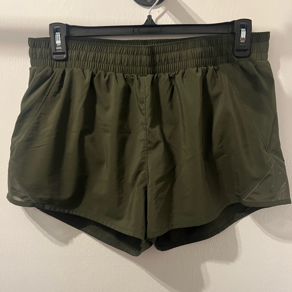 All in Motion Olive Women's Athletic Shorts